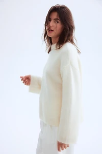 Oversized Mohair-Blend Sweater