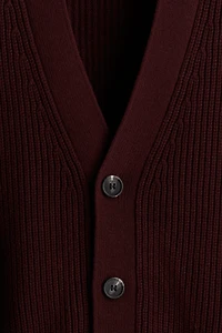 Loose-Fit Boxy Cardigan