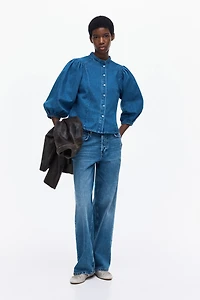 Blouse en denim
