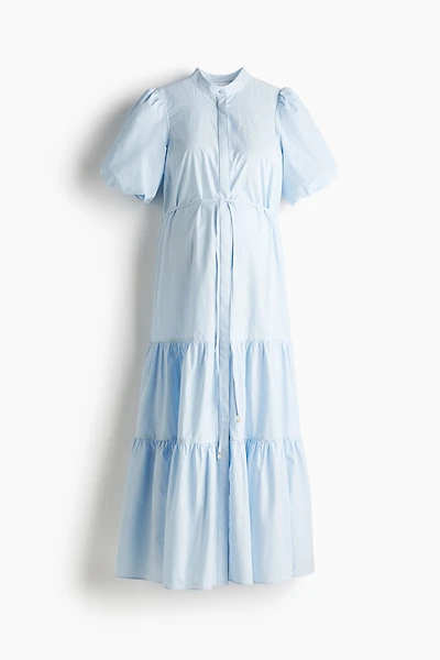 MAMA Robe à étages en coton