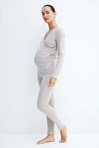 MAMA Before & After Ribbed Leggings