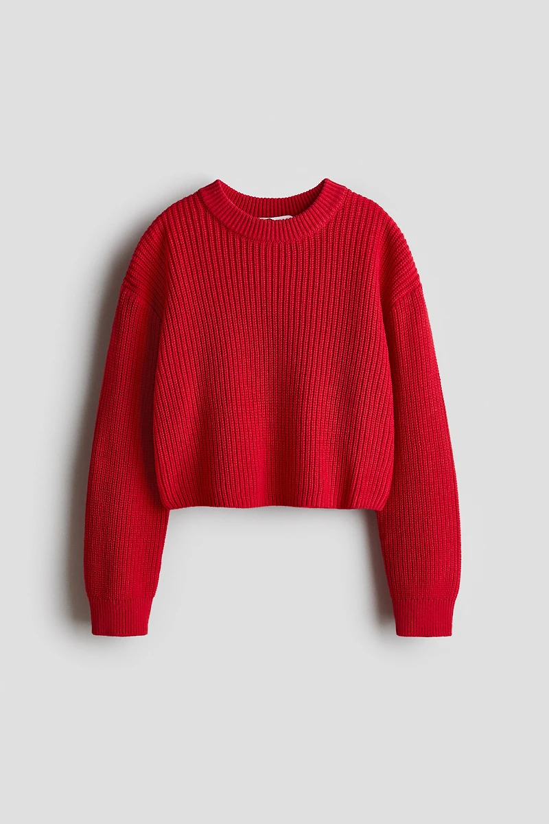 Cotton-Blend Sweater