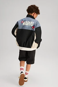 Printed Windbreaker
