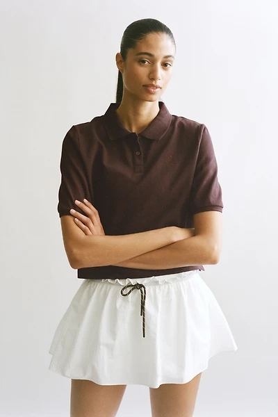 Loose-Fit Sports Polo Shirt