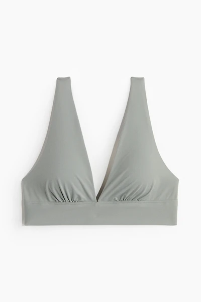 Padded Soft-Cup Microfiber Bra