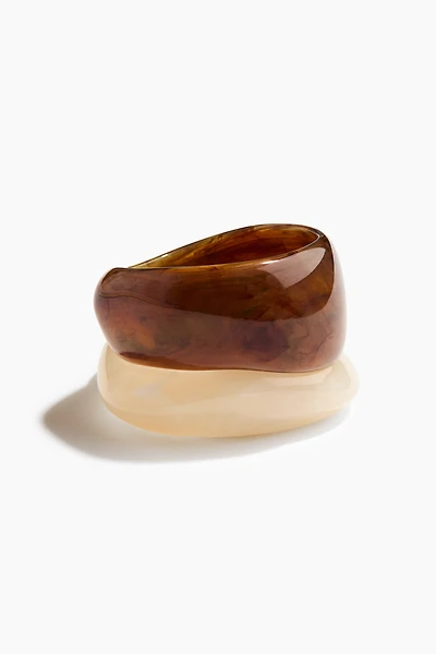 2-Pack Bangle Bracelets