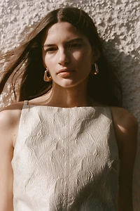 Brocade Mini Dress