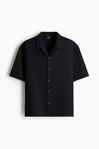 Relaxed-Fit Linen-Blend Resort Shirt