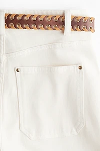 Jean évasé taille haute