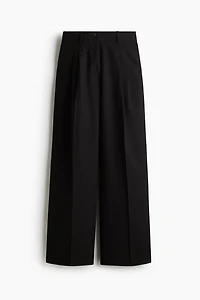 Wide-Leg Dress Pants