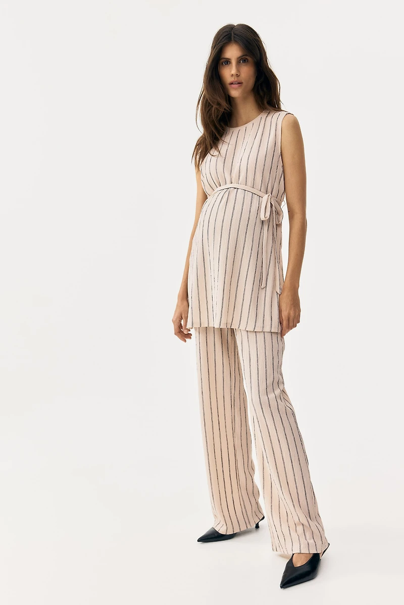 MAMA 2-piece Textured Jersey Set