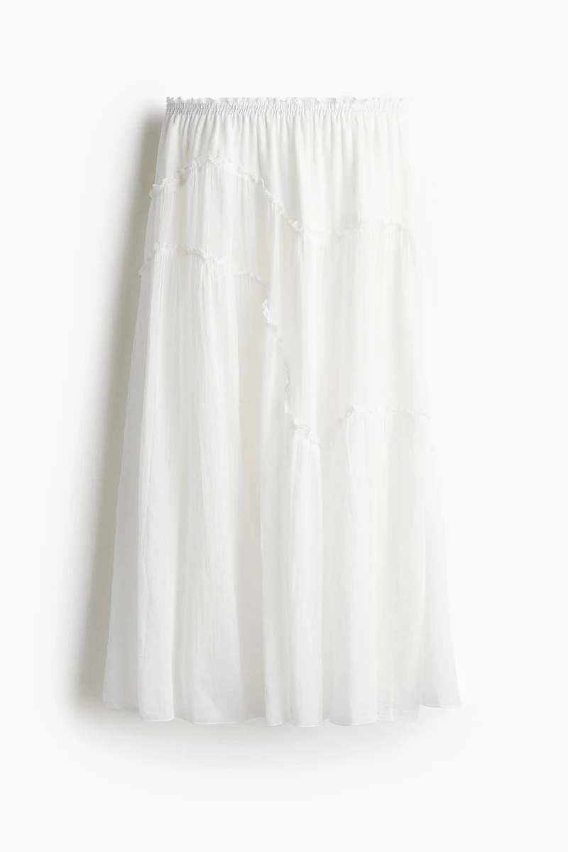 Tiered Maxi Skirt
