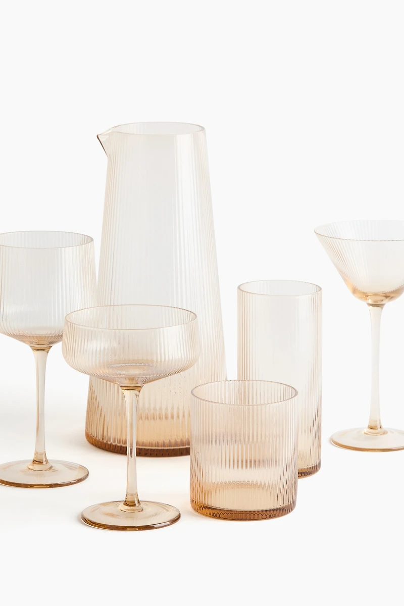 4-Pack Fluted Cocktail Glasses