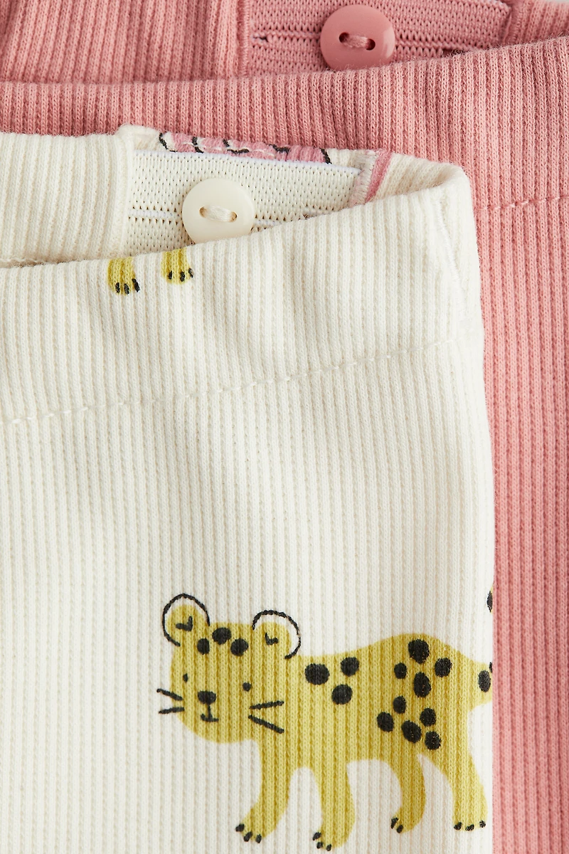 2-Pack Ribbed Bike Shorts