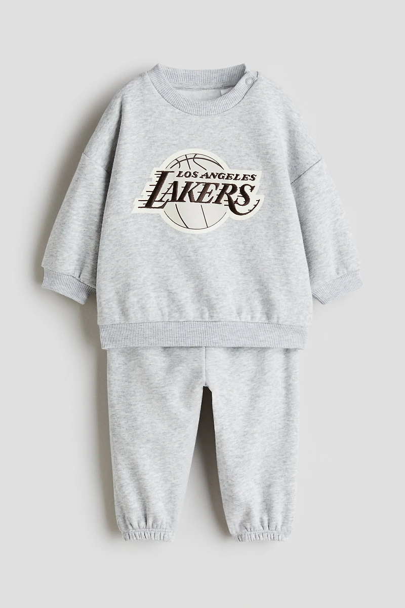 Ensemble 2 pièces en molleton