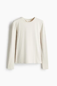 Long-sleeved Microfiber Top