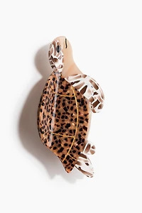 Turtle-shaped hair claw