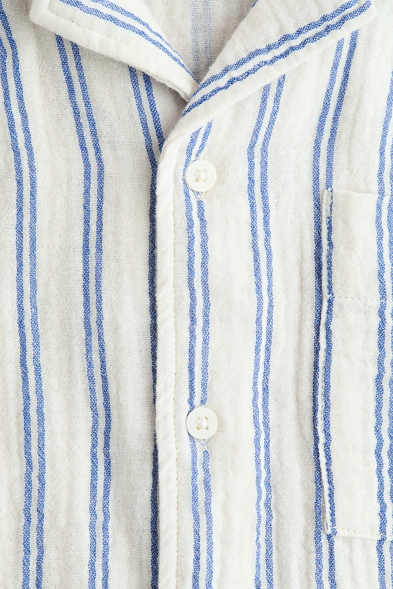 Cotton Muslin Resort Shirt