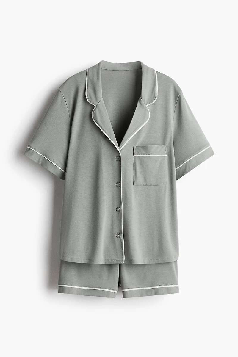 Pajama Shirt and Shorts