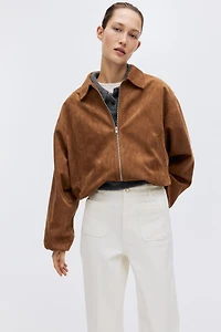 Jean large taille haute