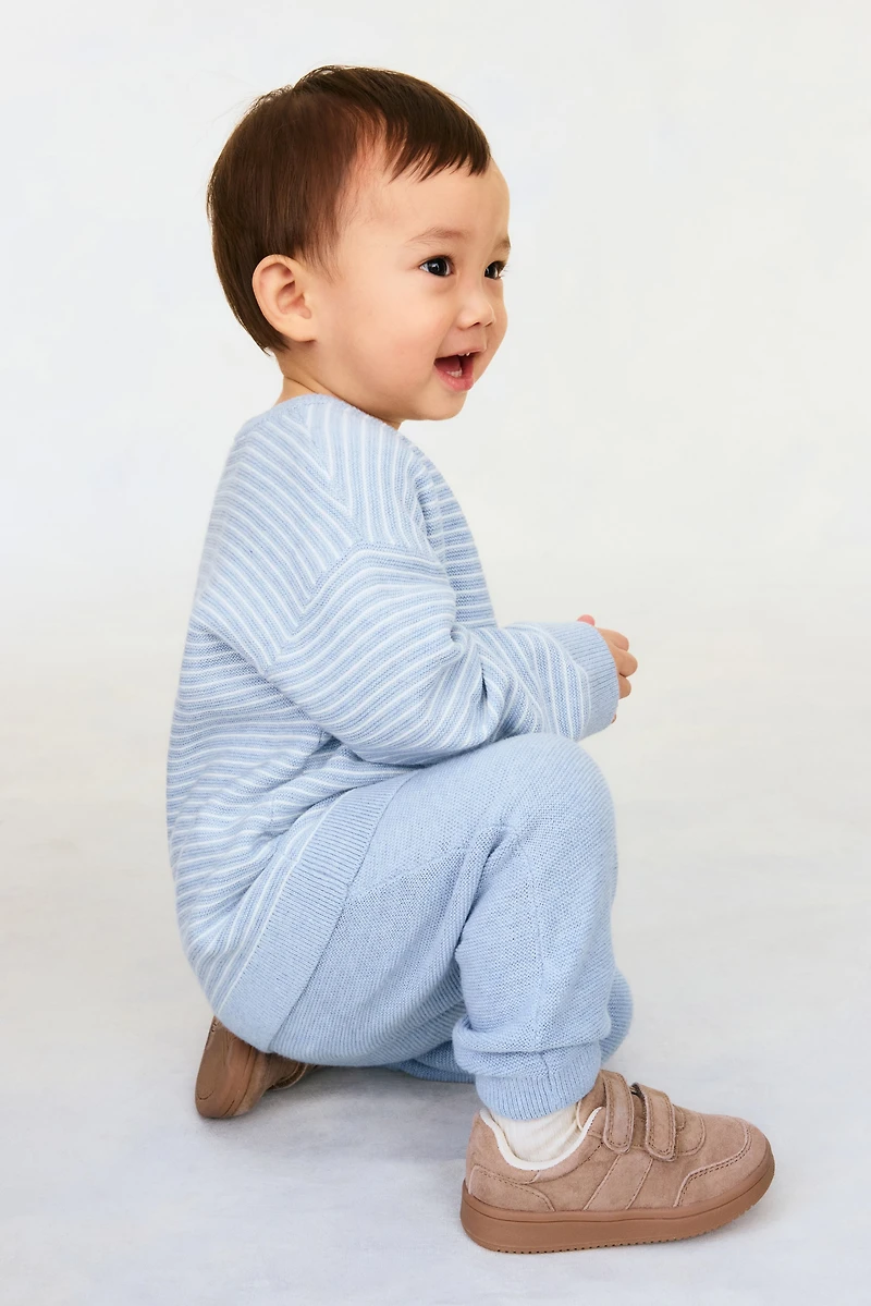 Ensemble 2 pièces en fin tricot de coton