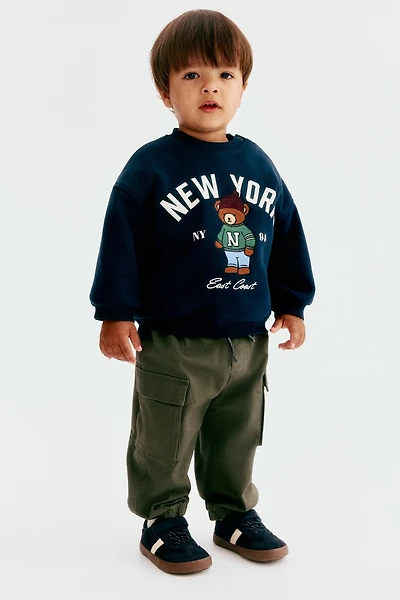 Pantalon jogging style cargo