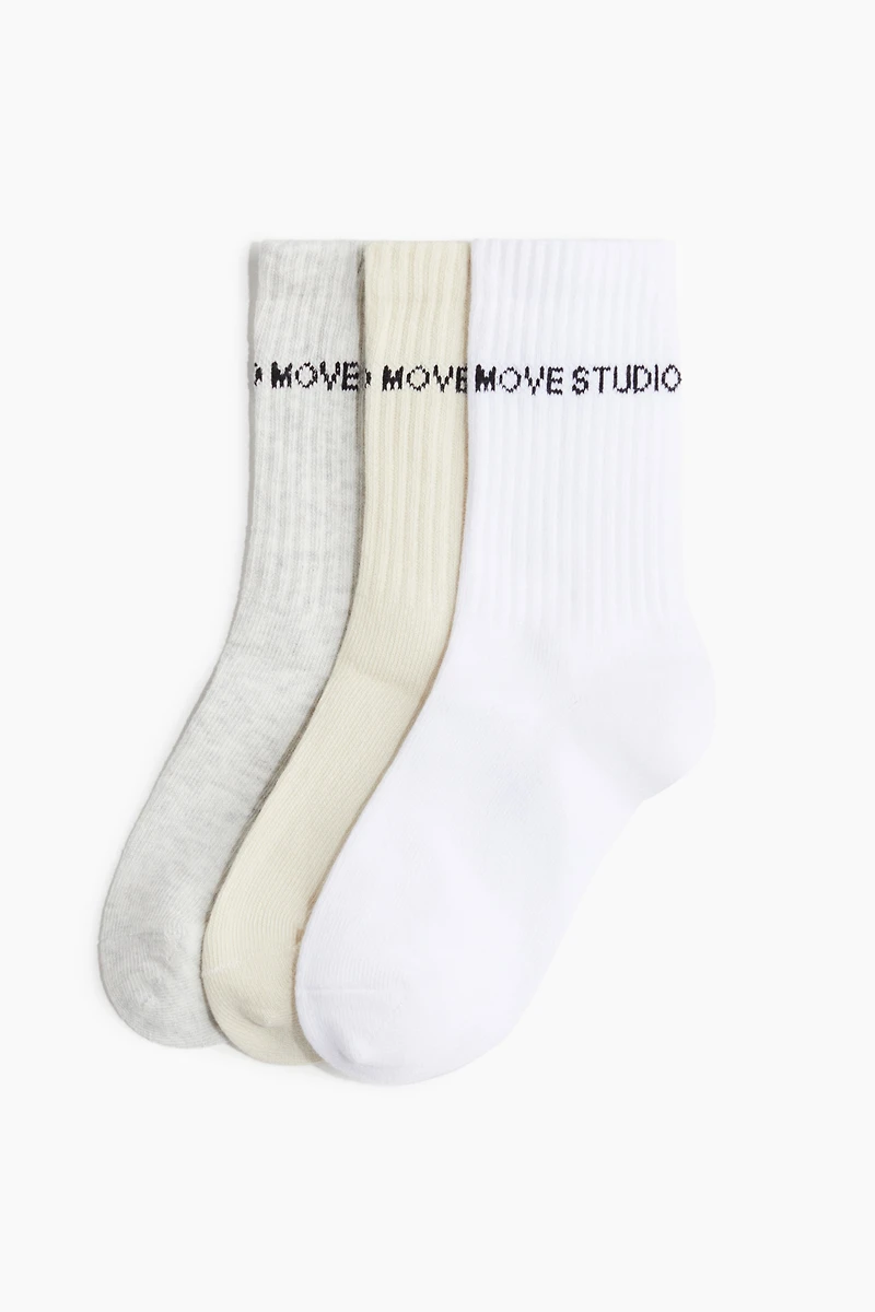 Lot de 3 paires chaussettes sport DryMove🅪