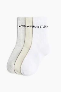 Lot de 3 paires chaussettes sport DryMove🅪