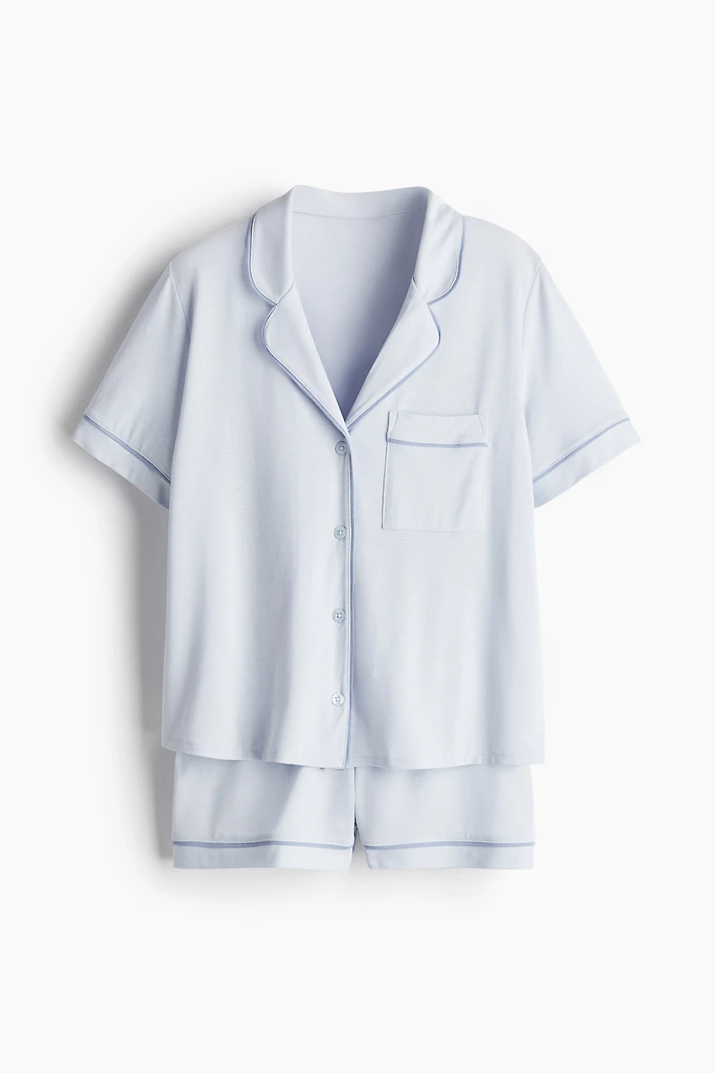 Pajama Shirt and Shorts