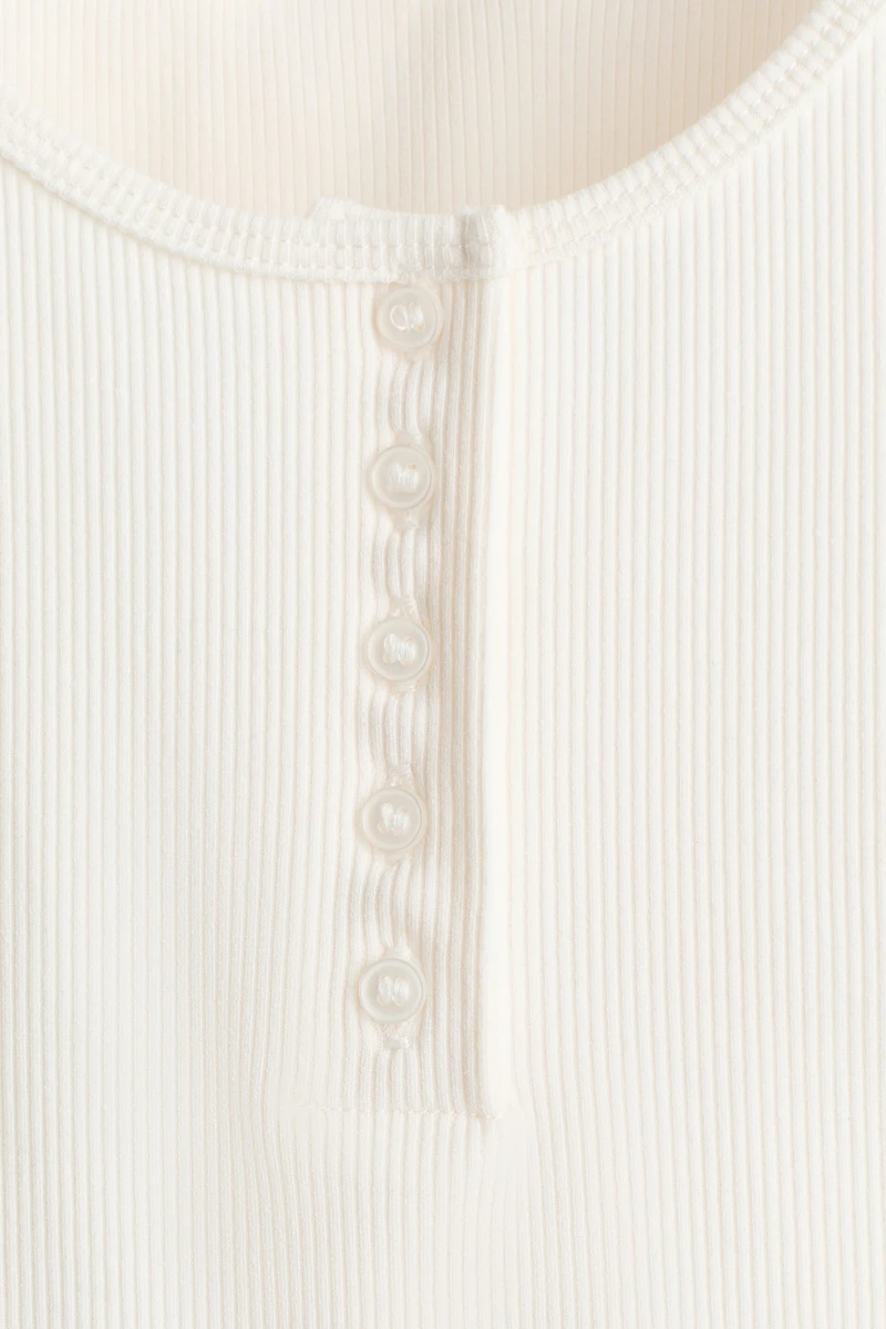 Ribbed Thong Bodysuit