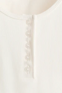 Ribbed Thong Bodysuit