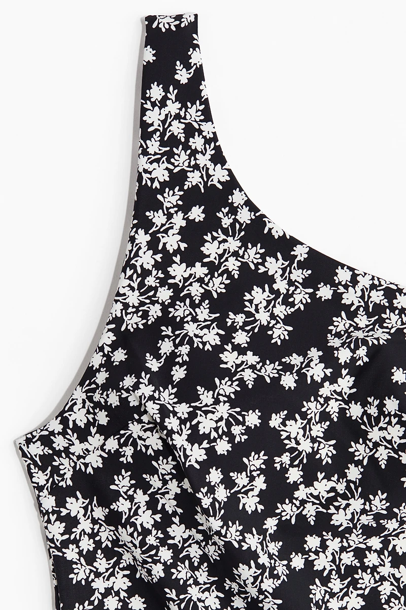 Maillot de bain asymétrique coupe légère