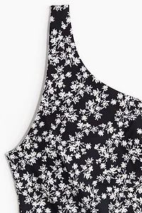 Maillot de bain asymétrique coupe légère