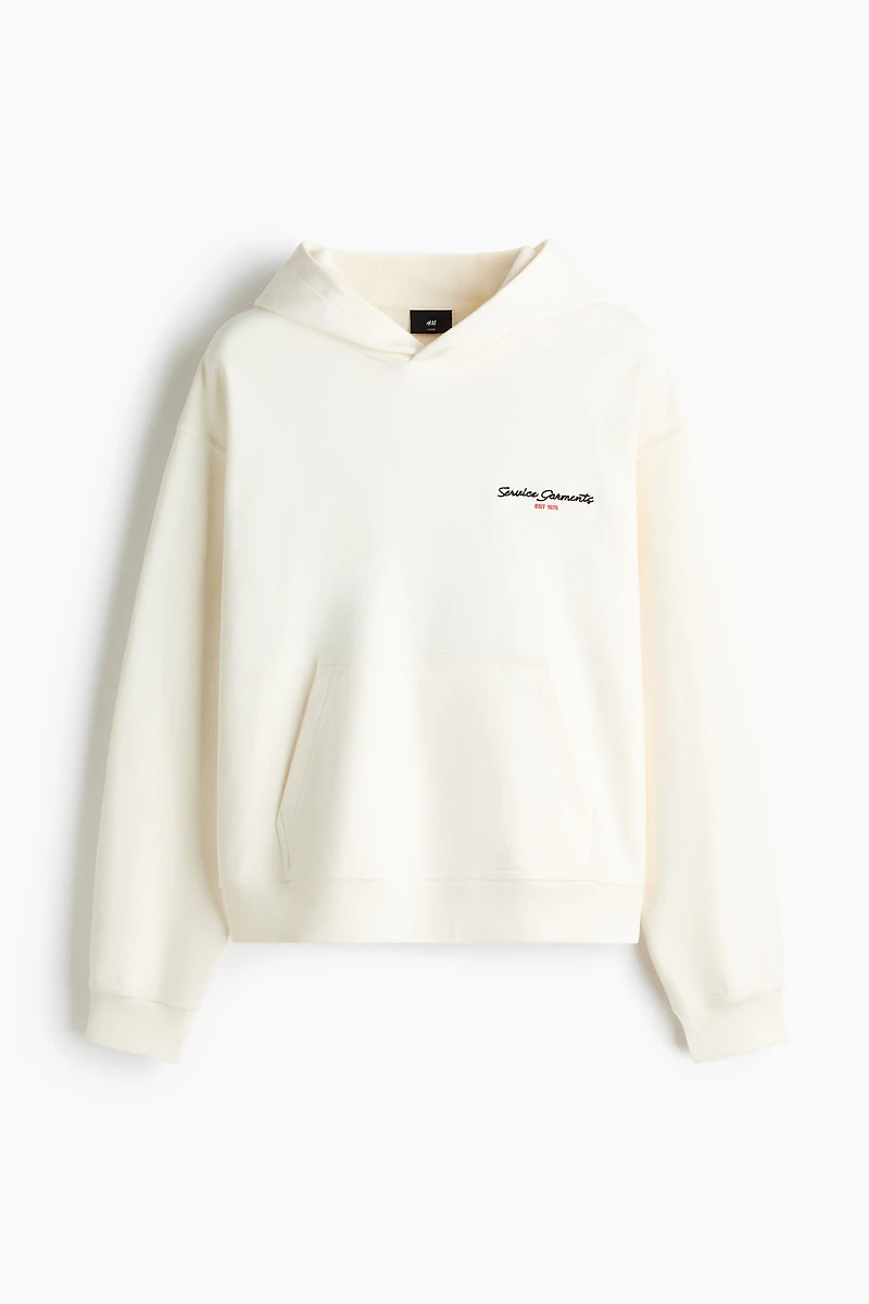 Kangourou ample avec motifs