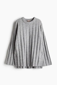 Oversized Rib-knit Sweater