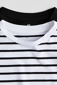 Lot de 2 hauts en jersey