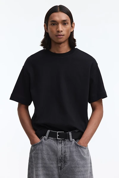 Loose-Fit Interlock T-Shirt
