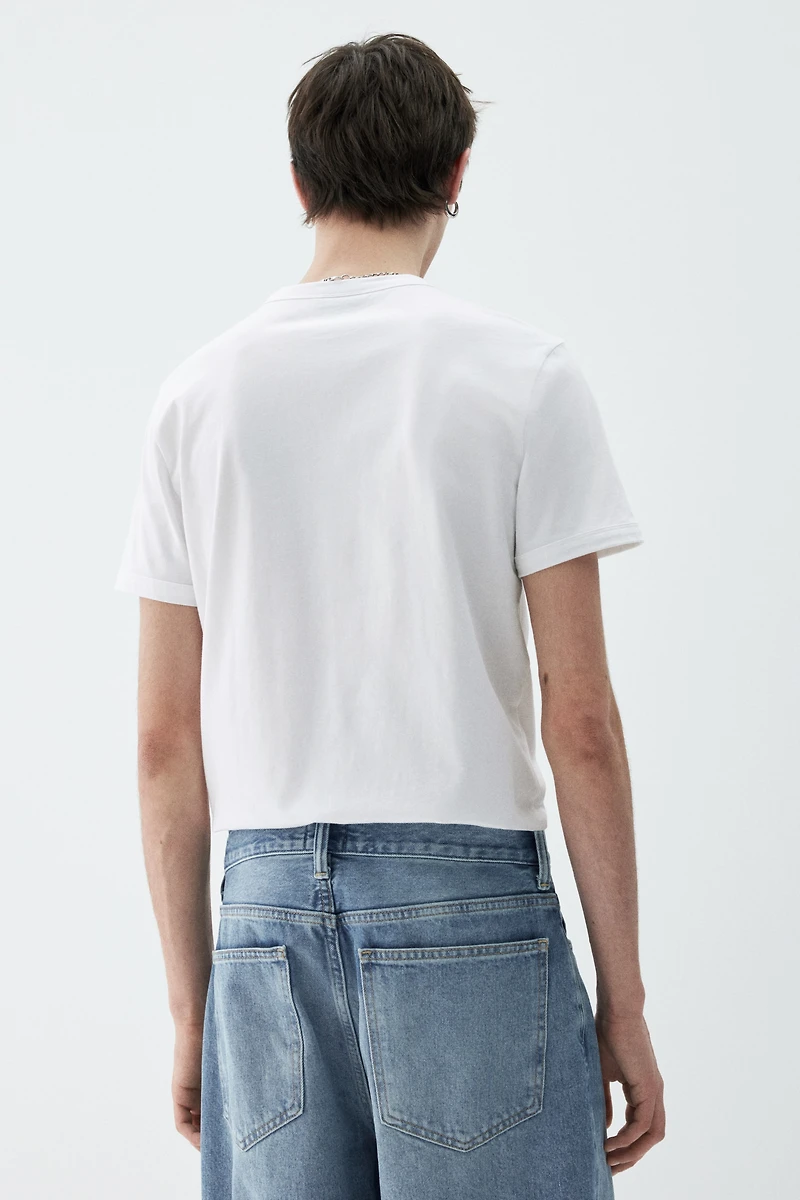 T-shirt Coupe Amincie en coton