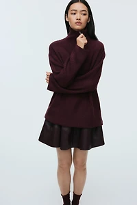 Chunky-Knit Half-Zip Sweater