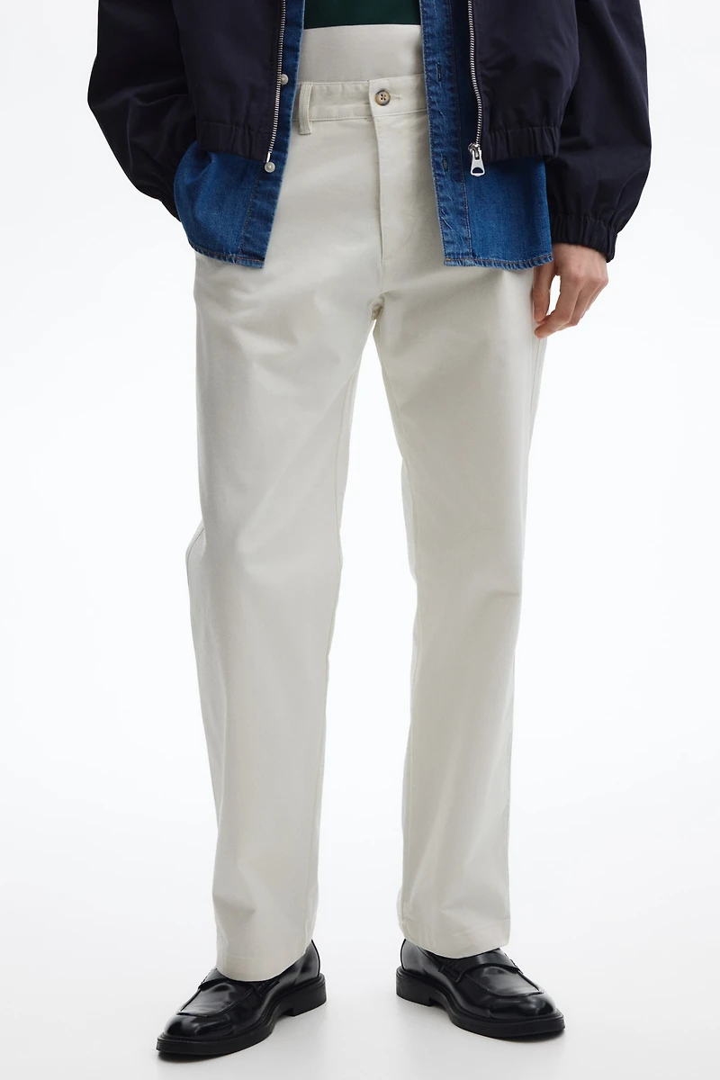 Relaxed-Fit Cotton Chinos