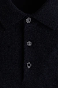 Regular-Fit Wool Polo Shirt