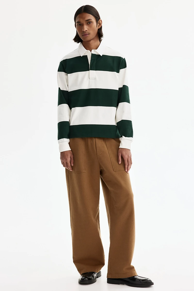 Regular-Fit Cotton Rugby Shirt