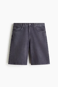 Relaxed Denim Shorts