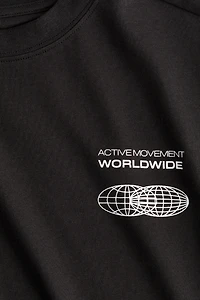 Printed Sports Top with DryMove™