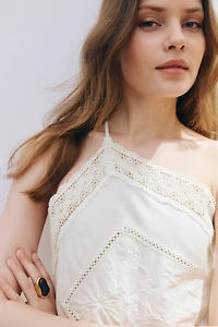 Haut asymétrique avec dentelle