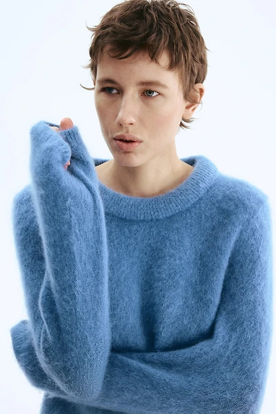 Mohair-Blend Sweater