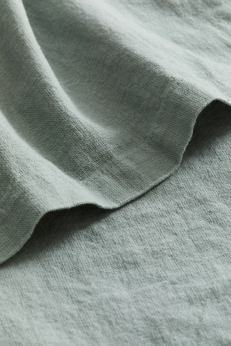 Linen-blend Tablecloth