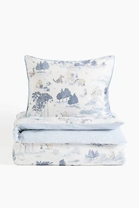 Patterned Duvet Cover Set