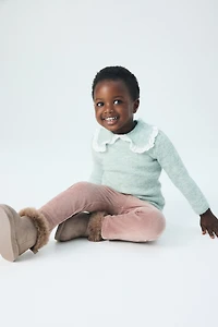 Legging en velours côtelé