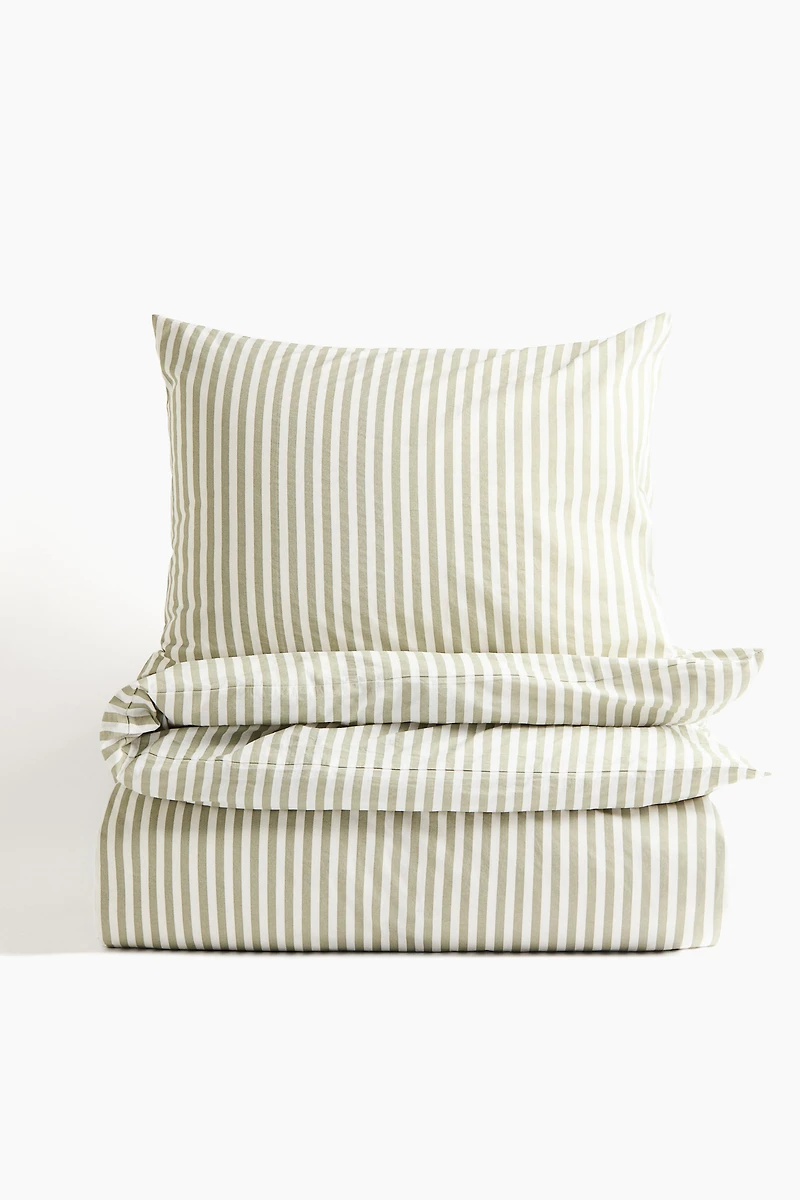 Cotton Twin Duvet Cover Set